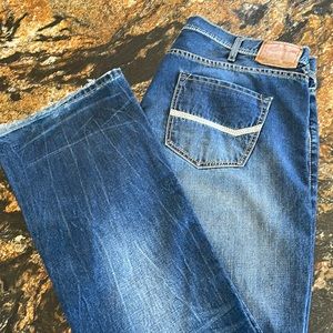 Men’s Stetson rocker boot leg jeans, size waist  42 length 32